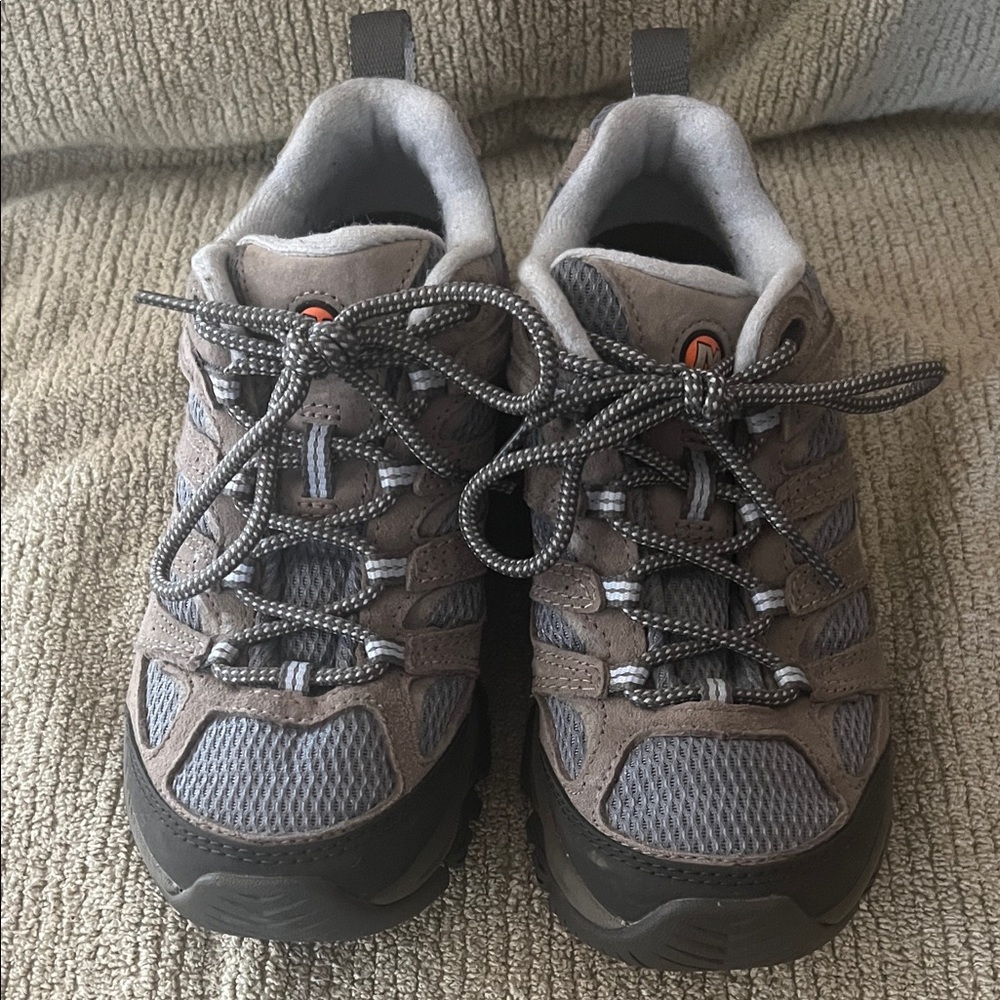Women's Merrell Moab 3 Gray and Black Hiking Shoes